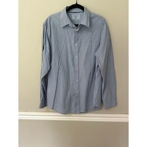 Croft & Barrow Men's Dress Shirt Long-Sleeve Classic Fit Easy Care Size Large‎